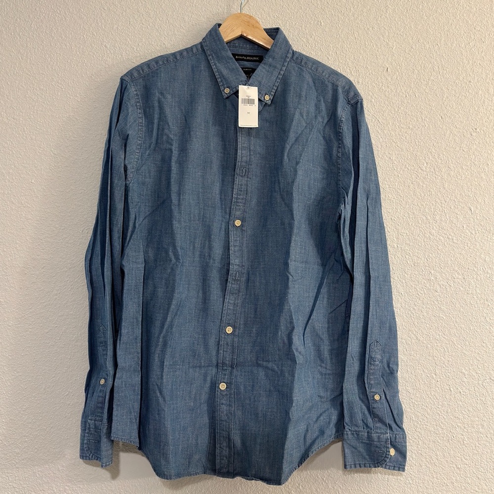 Banana Republic Slim Fit Button-Up Shirt